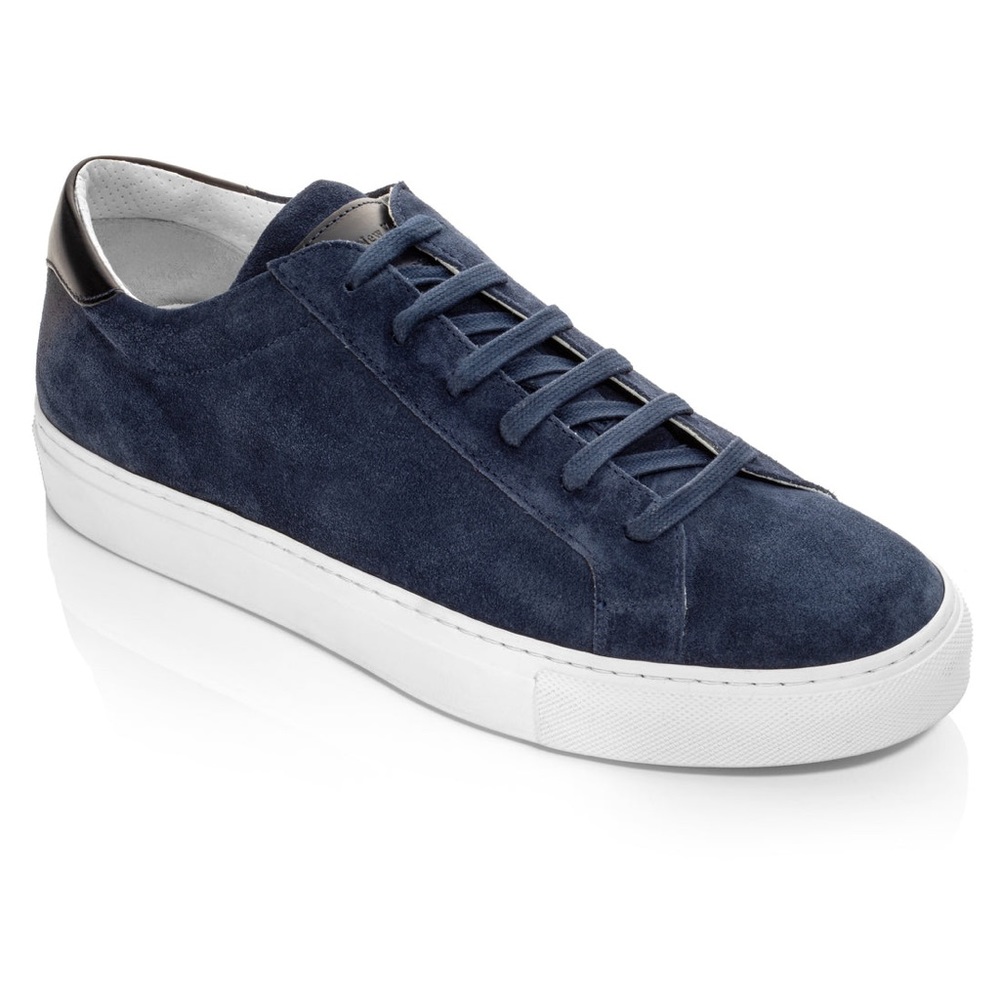 To Boot New York Adam Derrick Pacer Blue Suede Sneaker